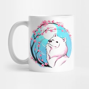 Samoyed Sakura Mug